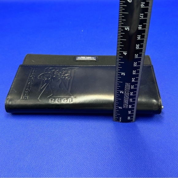 Vintage Disney Mickey Mouse 1928 Wallet Black with Mouse Ears Zipper - Picture 16 of 16